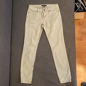 BCBG Paris Skinny Pants in Light Green